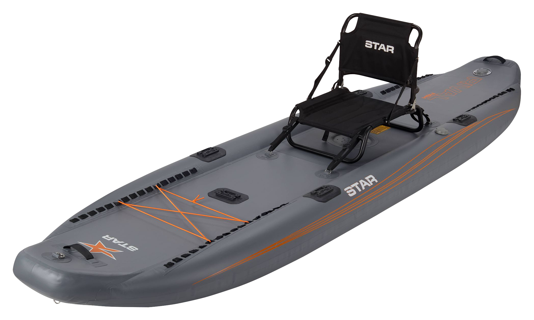 STAR Rival Gray Inflatable Fishing Kayak Cabela's